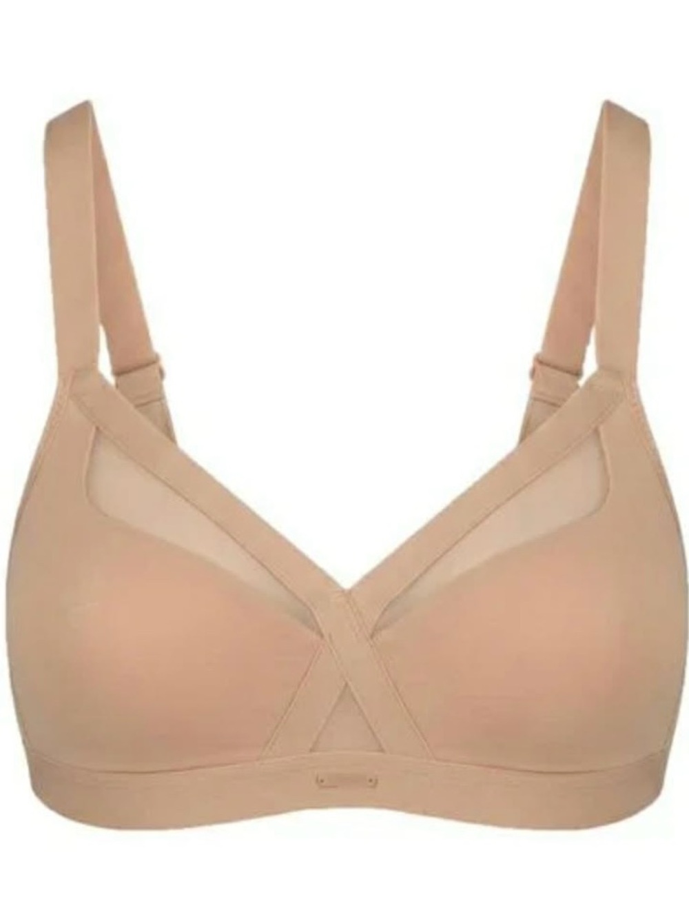 Honeylove X Balance Beige Wireless Support Bra size 38D NWT